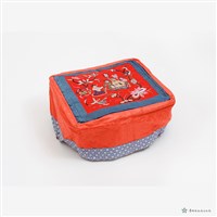 人物花鳥枕頭藏品圖，第4張