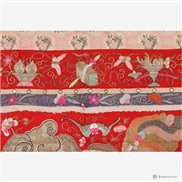 盤金獅球桌裙藏品圖，第3張