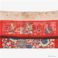 牡丹鳳凰桌裙藏品圖，第4張