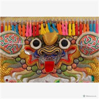 聖壽齊天大獅旗藏品圖，第2張