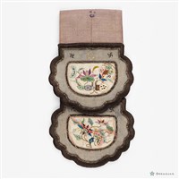 雙蓮荷包藏品圖，第1張