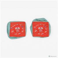 枕頭套一對藏品圖，第1張