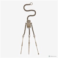 銀花籃腰佩藏品圖，第1張