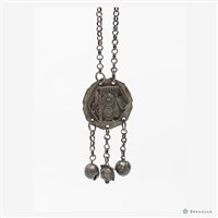 銀避邪項鍊藏品圖，第3張