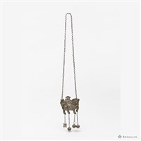 銀麒麟送子項鍊藏品圖，第2張