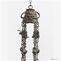 銀刻花耳墜藏品圖，第3張