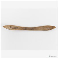 銀鎏金尖葉形扁方藏品圖，第2張