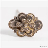 銀雕花髮簪藏品圖，第4張