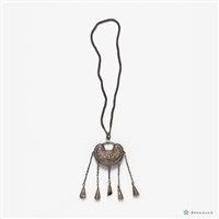 銀元寶項鍊藏品圖，第1張