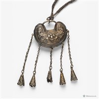 銀元寶項鍊藏品圖，第2張