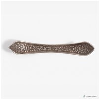 銀尖葉型扁方藏品圖，第2張