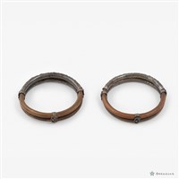 銀含藤手環一對藏品圖，第2張