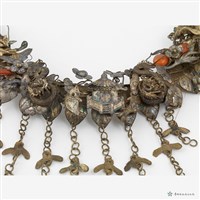 銀鳳凰髮飾藏品圖，第3張