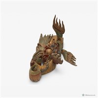 彩繪雕刻鰲藏品圖，第14張