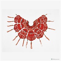 繡花霞披藏品圖，第2張