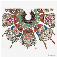 繡花霞披藏品圖，第4張