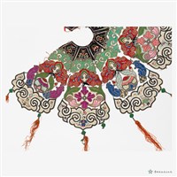 繡花霞披藏品圖，第5張