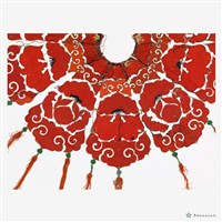 繡花霞披藏品圖，第7張