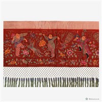 人物鳳凰床彩藏品圖，第5張