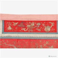 盤金花鳥桌裙藏品圖，第4張