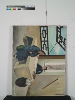 油畫-幼年立志忠勇報國藏品圖，第1張