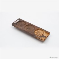 長方板單面陰雕餅印藏品圖，第2張