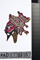 皮影戲偶頭-淨藏品圖，第1張