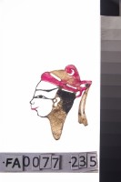 皮影戲偶 頭藏品圖，第1張