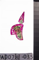 皮影戲偶-帽藏品圖，第2張