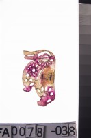 皮影戲偶-帽藏品圖，第2張