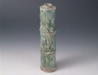 綠釉欄杆柱藏品圖，第1張