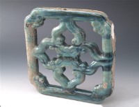 綠釉花磚藏品圖，第1張