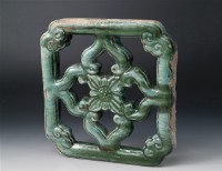 綠釉花磚藏品圖，第1張