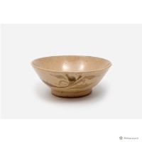 青花花草紋碗	 	藏品圖，第2張