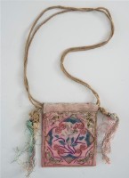 方形花鳥紋荷包藏品圖，第2張