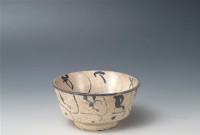 青花纏枝靈芝紋碗藏品圖，第1張