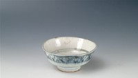 青花印花紋碗藏品圖，第1張