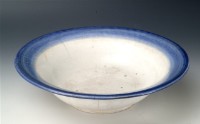 藍圈白瓷大盤藏品圖，第1張