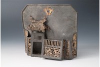 錫製燈芯蕊壁插	藏品圖，第1張