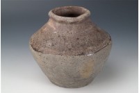 束頸褐釉罐藏品圖，第1張