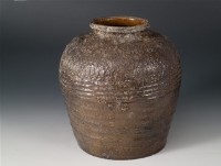 褐釉陶罐藏品圖，第1張