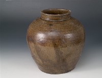 褐釉陶罐藏品圖，第1張