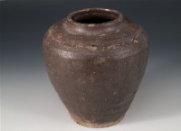 醬釉陶罐藏品圖，第1張