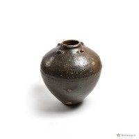 小口四繫醬釉罐藏品圖，第2張