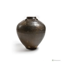 小口四繫醬釉罐藏品圖，第3張