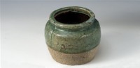 綠釉小陶罐藏品圖，第1張