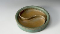 綠釉二分盤藏品圖，第1張