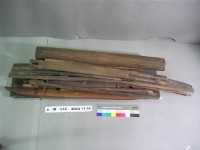 水平背帶織布機（織機零件）藏品圖，第1張