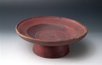 朱漆木製敬果盤藏品圖，第1張