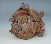 清代婦人鳳冠藏品圖，第1張